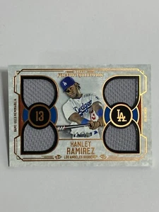 2015 Topps Museum Collection HANLEY RAMIREZ Primary Pieces Quad Jersey #5/75 - Picture 1 of 3