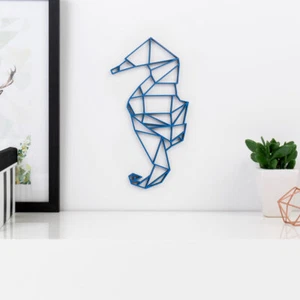 Kleinlaut 3D-Origami "Seepferdchen" 32 Farben & 5 Größen Geschenkidee Gebutstag - Bild 1 von 4