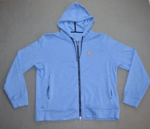 Peter Millar Apollo Women's XL French Terry Full Zip Hoodie Jacket Performance - Imagen 1 de 13
