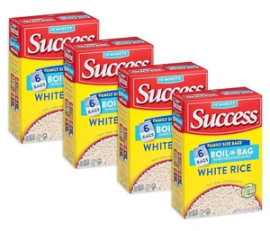 Boil in Bag White Rice, 2 Lb (Pack of 4) - Picture 1 of 12