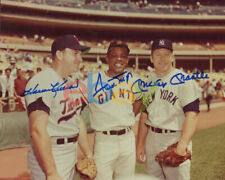 Mickey Mantle Willie Mays Harmon Killebrew Signed 8x10 Photo Autographed reprint