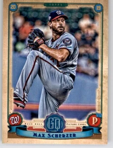 2019 Gypsy Queen Max Scherzer MLB Base Card PWE Nationals #277 - Picture 1 of 2