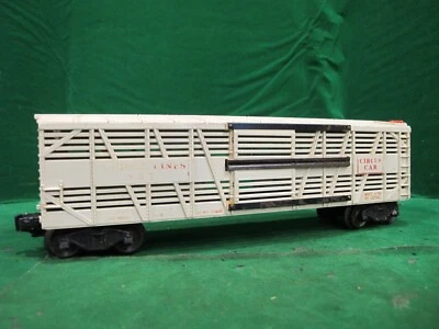 Coche de circo Lionel 6376 blanco rojo posguerra calibre O Foto 1 de 4