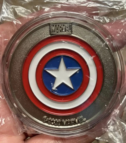 NEW IN BAG CHARLOTTE FC MARVEL MILITARY HERO NIGHT COIN JULY 8, 2023 Cover