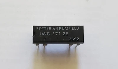 Potter & Brumfield JWD-171-25 Reed Relay - Image 1 of 3