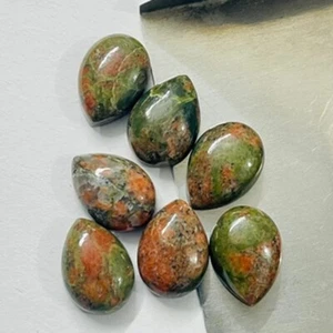 Piedra preciosa suelta cabujón pera natural de 5 piezas de 10x14 mm a 20x25 mm - Imagen 1 de 4