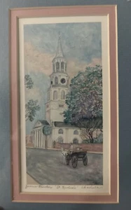 Jeanie Drucker Signed Title Signature St. Michaels CharlestonSC Lithograph PRINT - Picture 1 of 6