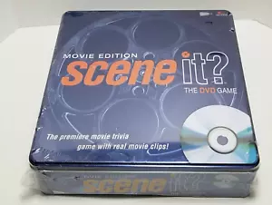 Movie Edition Scene It? The DVD Game Trivia Collector's Tin Box NEW SEALED - Picture 1 of 6