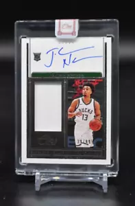 2020-21 Panini One And One Jordan Nwora Rookie Patch Auto #/99 RPA BUCKS RC - Picture 1 of 2