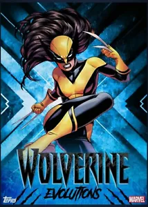Wolverine Evolutions Blue Motion Epic (cc#181) Topps Marvel Collect Digital card - Picture 1 of 8