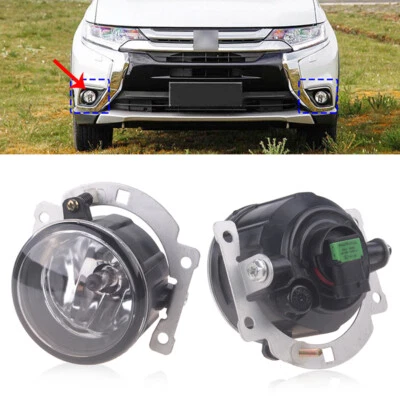 Left/Right Front Bumper Fog Light Lamp For 07-2015 Mitsubishi Outlander ASX RVR - Image 1 of 4