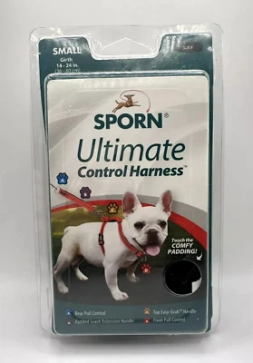 Sporn Ultimate Control Harness Black Small 14-24 in - Image 1 of 2