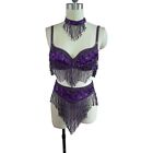 Belly Dance Costumes Women Belly Dance Bra Belt Set Sexy Belly Dancing Outfit