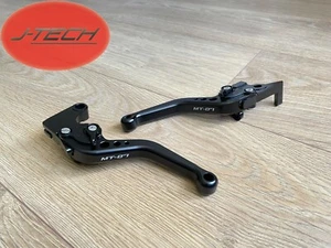 Yamaha MT-07 High quality Short Levers.2013 - 2020 Billet Aluminium.Clutch,Brake - Picture 1 of 3