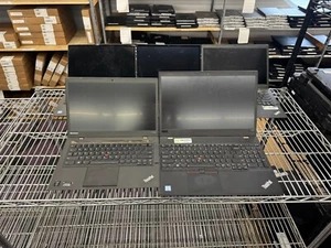 Lenovo ThinkPad X1 Carbon Yoga T580 Intel Laptops 5 Lot - AS IS / FPOR CLEARANCE - Picture 1 of 18