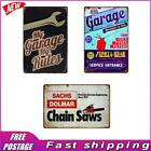Retro Garage Metal Tin Painting Signs Cave for Cafe Bar Home Pub Wall Art Plate
