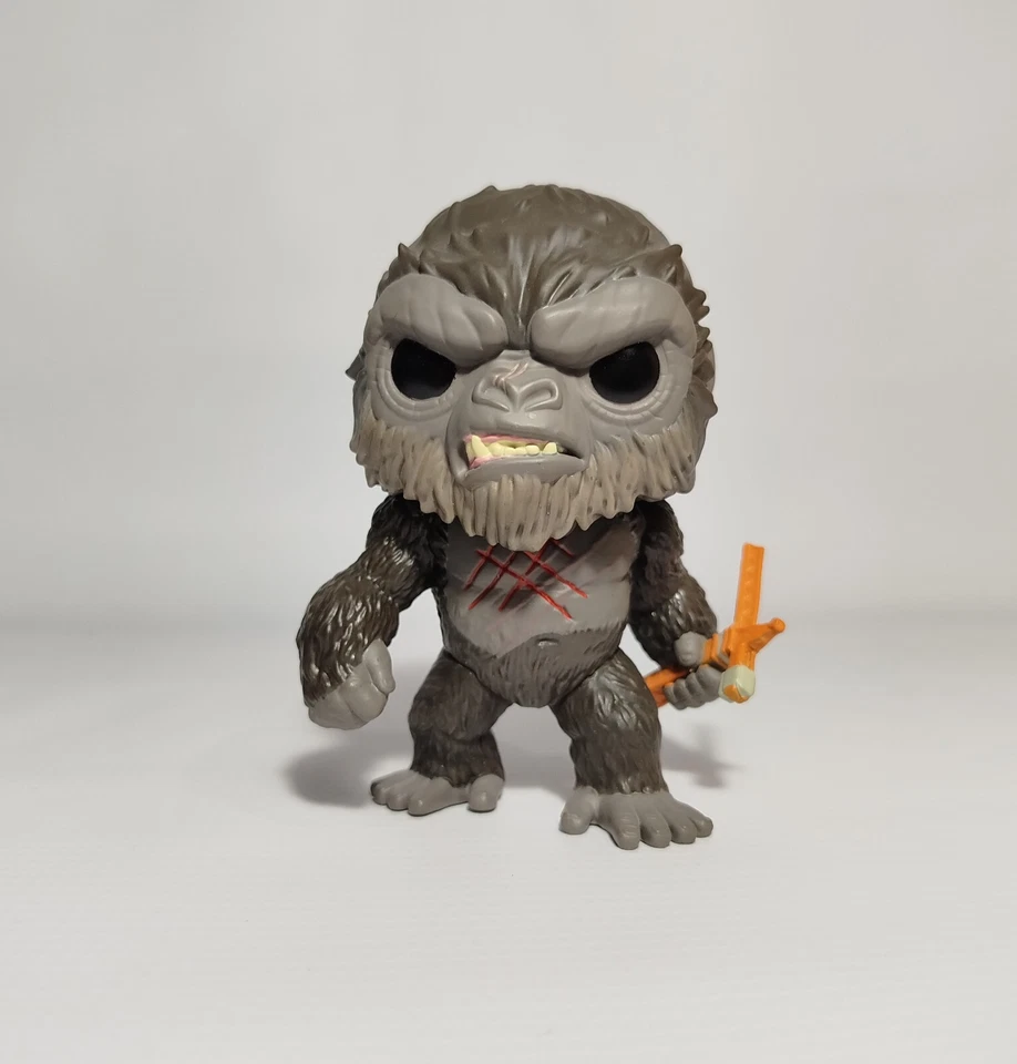 Funko 2021 Pop! PELÍCULAS #1022 FIGURA DE 4" GODZILLA VS KONG BATTLE SCARRED KONG Foto 1 de 4