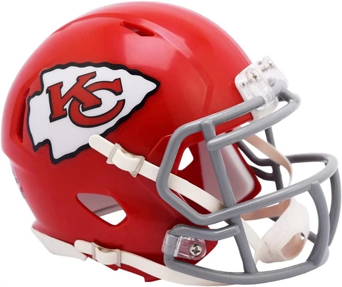 NFL Football Riddell Kansas City Chiefs 1963 Retro Mini Speed Replica Helmet Cover