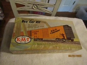 Vintage KMT 0 Gauge UP Box Car Kit 0201:1.98 Box ONLY Kusan Auburn Nashville TN - Picture 1 of 10