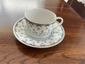 Ceralene Raynaud Limoges Lafayette 2 1/4" Cup & Saucer *Excellent Condition* - Picture 1 of 5