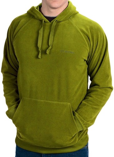 UNDERCOVER Columbia Sportswear Secret Sector EXS Felpa con Cappuccio Pile in Verde Uomo L