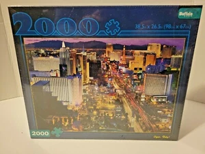 Buffalo Games 2000 Piece Collection Jigsaw Puzzle Viva Las Vegas Baby New Sealed - Imagen 1 de 5