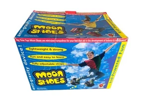 Moon Shoes Anti-Gravity Device Big Time Black Purple New in Damaged Box - Picture 1 of 3