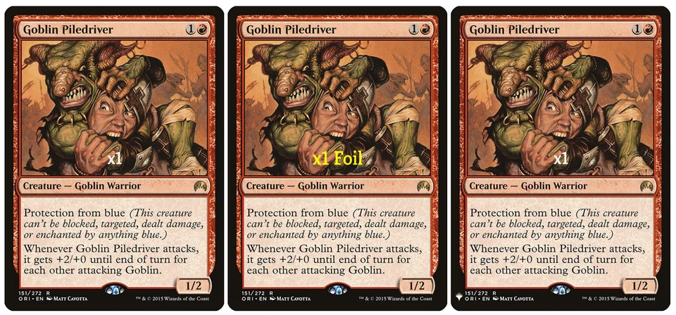 MTG ORI MB1 Goblin Piledriver MINT (SELECT) - Image 1 of 1
