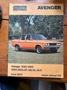 Hillman Avenger repair manual all variants since 1970 - Picture 1 of 3