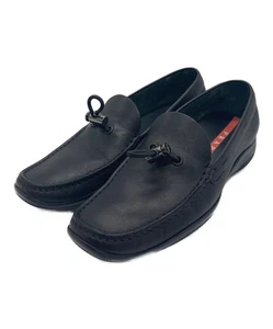 Mocasines deportivos de cuero con cordón PRADA negros 1350 para mujer 35,5/21,5 cm - Imagen 1 de 5
