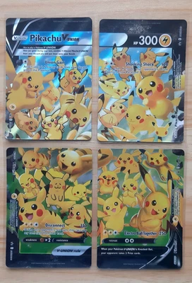 Pikachu V Union Promos SWSH 139 - 142 Englisch NM Pokemon - Bild 1 von 2
