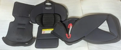 GRACO Triride Cloth Cover 3 Piece Pad Padding Cushion AS SHOWN Original No Rips - Image 1 of 4