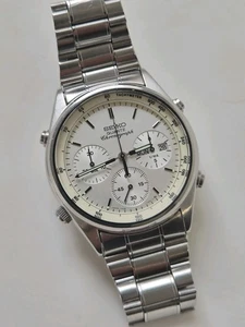 Seiko 7A38-7060 Vintage Quartz Chronograph - Picture 1 of 12