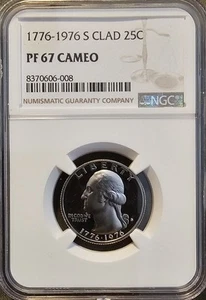 1976-S 25C Clad (Proof) Washington Quarter - Picture 1 of 2
