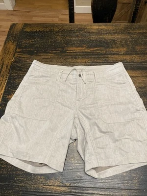 Kuhl Shorts Womens 8 Grey Trekr Outdoor Casual Camping Hiking Fishing Travel - Image 1 of 4