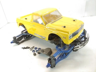 *UPGRADED* Traxxas E-Maxx 1/8 Monster Truck Roller Slider Chassis RPM Aluminum - Image 1 of 4