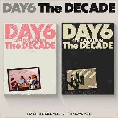 DAY6 [THE DECADE] 4th Full Album CD+Photo Book+3 Card+Photo+Ticket+Poster+GIFT