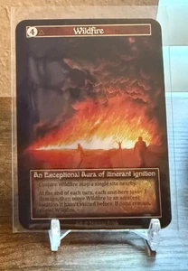 Sorcery Contested Realms - Beta - Wildfire Foil NM - Picture 1 of 2