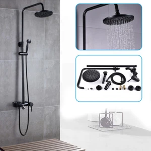Grifo de ducha de baño sistema de ducha grifo de baño ducha de lluvia ducha de mano juego de ducha - Imagen 1 de 22