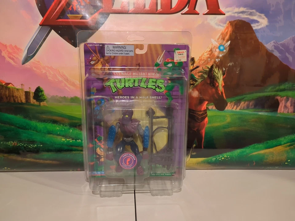 TMNT Foot Soldier 1992 MOC Ninja Turtles Playmates Toys Figure Kangaroo