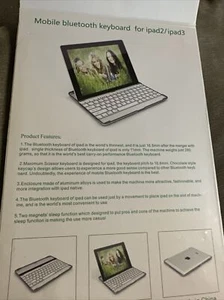 Mobile Bluetooth Keyboard For ipad2/iPad 3 - Picture 1 of 4