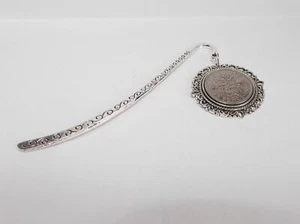 Lucky Sixpence Birthday / Anniversary Coin Costume Bookmark 1953 - 1967 - Picture 1 of 1