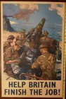 Help Britian Finish The Job Original Poster By Cuneo