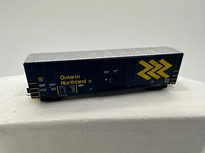 Ontario Northland, 50' Rib Side Box Car, Plug Door w/o Roofwalk, RD# 7425 - Image 1 of 2