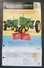 John Deere - ERTL 50/60 Tractors 50th Anniv Edition 1 Sheet Brochure Order Form