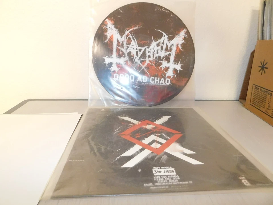 MAYHEM "ORDO AD CHAO" PICTURE DISC LTD 1000 NUMBERED 1ST PRESS - Image 1 of 1