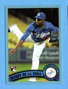 2011 actualización Topps Wal-Mart Blue Border #US209 Rubby De La Rosa Dodgers - Imagen 1 de 1