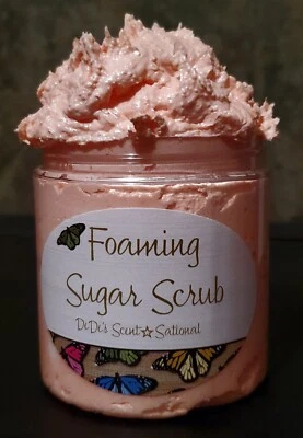 Handmade 8 oz Foaming Sugar Scrub - Image 1 of 3