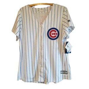 Majestic Chicago Cubs Kris Bryant #17 Damen-Heimtrikot coole Basis XXL 2XL neu mit Etikett - Bild 1 von 7