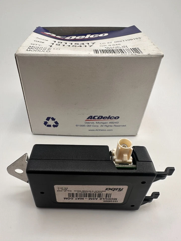 Módulo de antena de radio OEM GM 2004-2009 Cadillac XLR 19115417 Foto 1 de 1